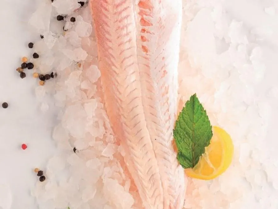 Skinless hake fillet, few bones, IQF